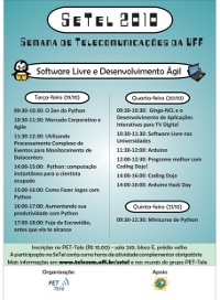 Cartaz SeTel 2010